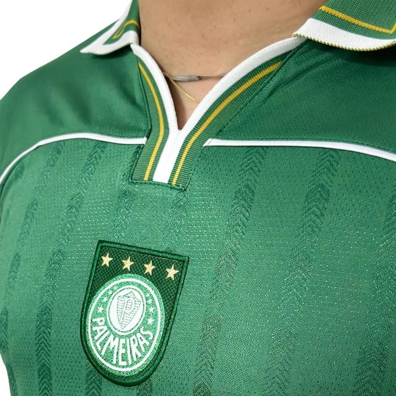 Camisa Palmeiras Retrô Libertadores 1999 Betel - Masculina - Foto 3