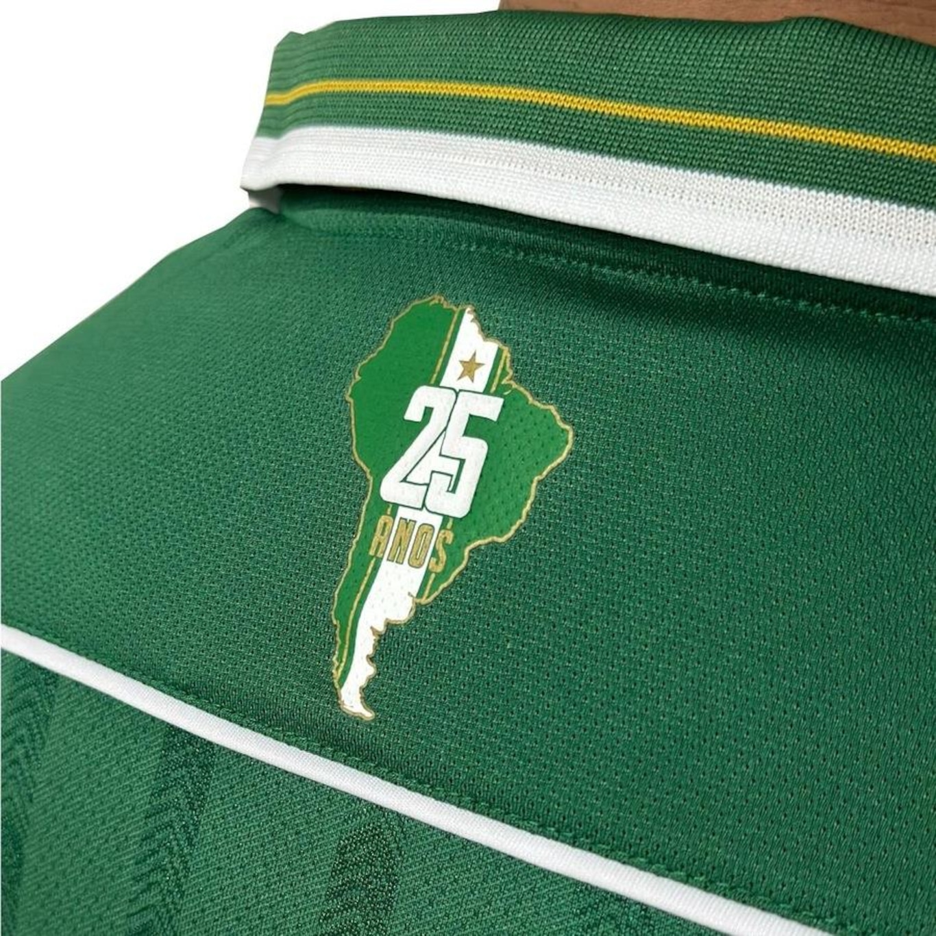 Camisa Palmeiras Retrô Libertadores 1999 Betel - Masculina - Foto 4