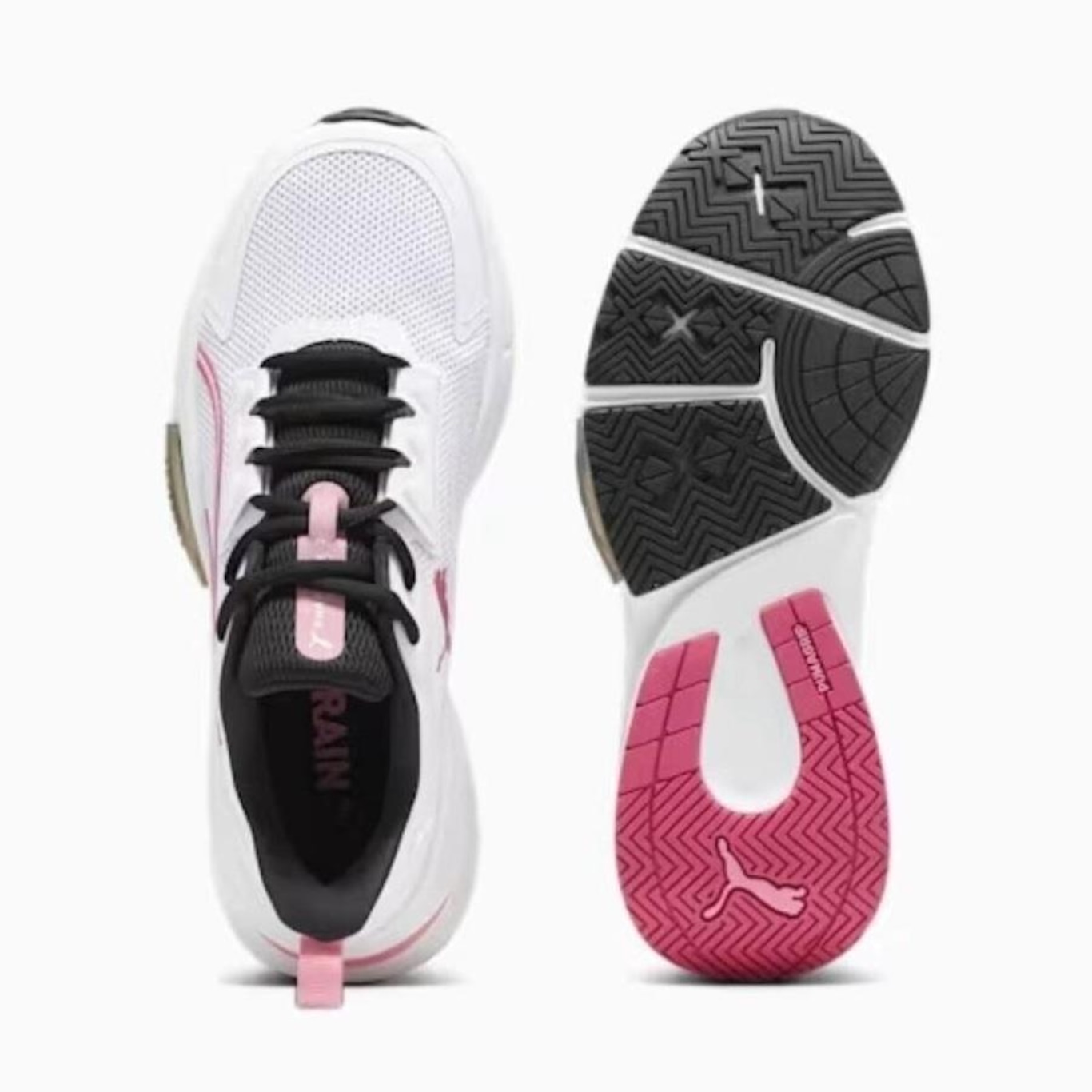 Kit Tênis Puma Power Frame Tr 3 + 3 Pares De Meias - Feminino - Foto 4