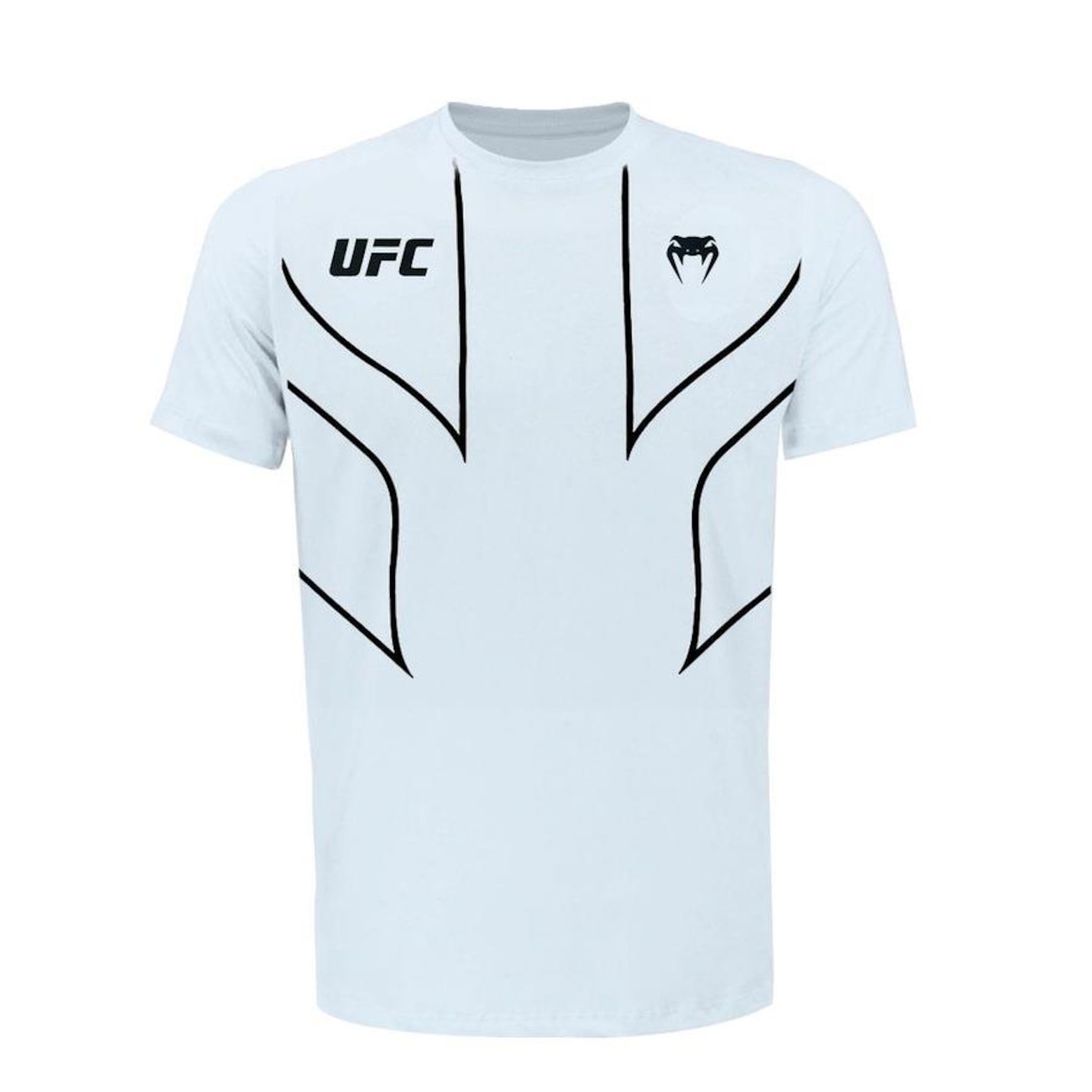 Ufc Venum Fight Night 2.0 Cotton Men''''S T-Shirt - Ice - Unissex - Foto 1