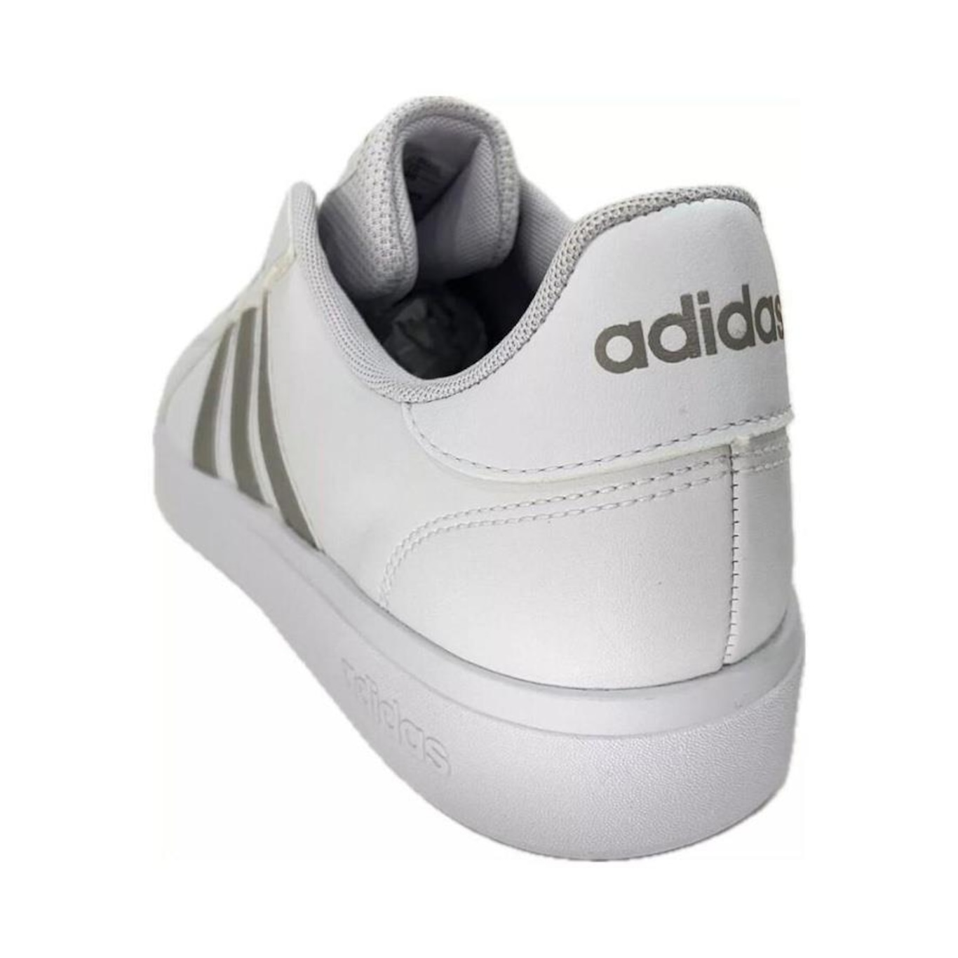 Kit Tênis adidas Grand Court Base 2.0 - Feminino + 3 Pares de Meias - Foto 3