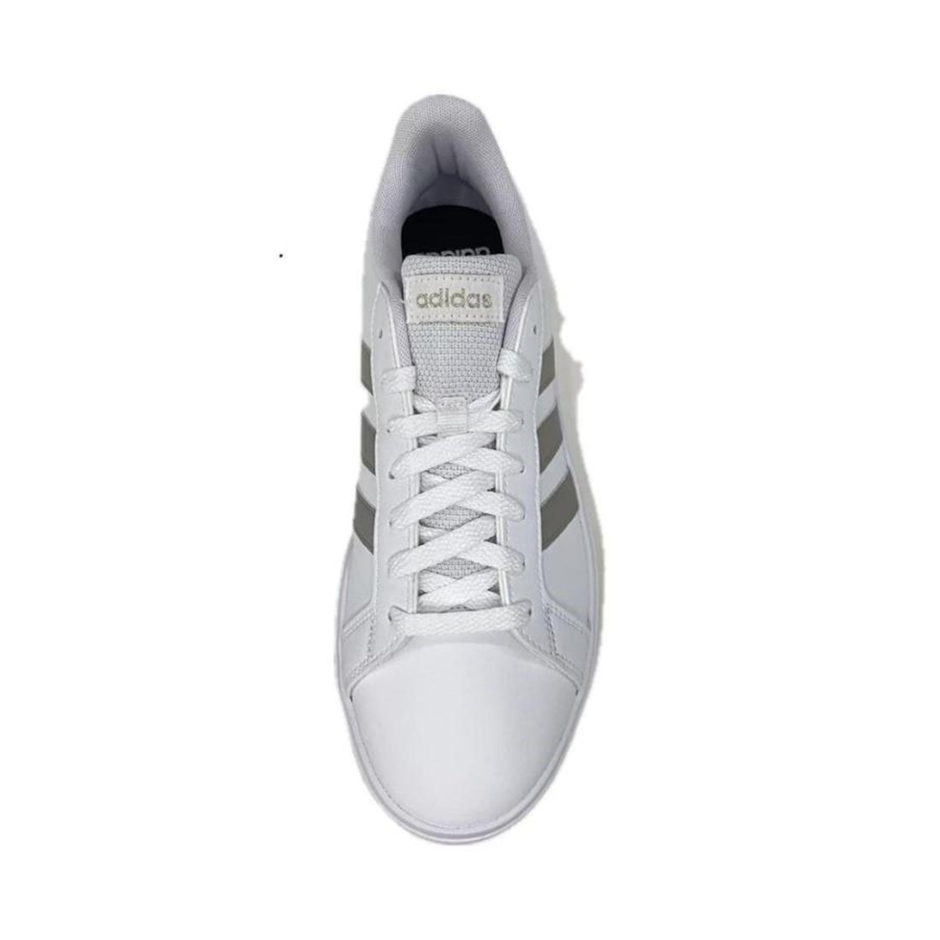 Kit Tênis adidas Grand Court Base 2.0 - Feminino + 3 Pares de Meias - Foto 4