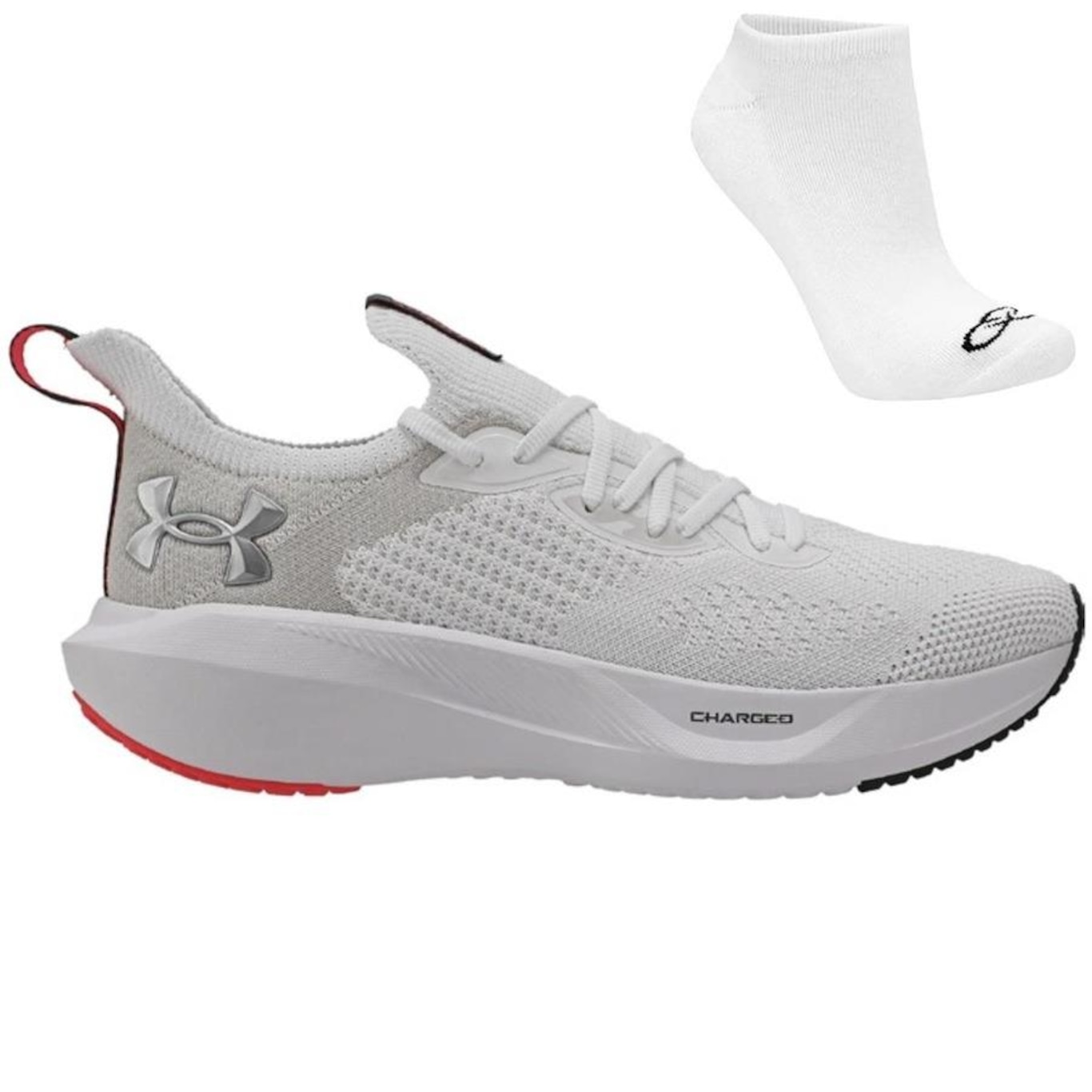 Kit Tênis Under Armour Slight 3 e Meia - Masculino - Foto 1