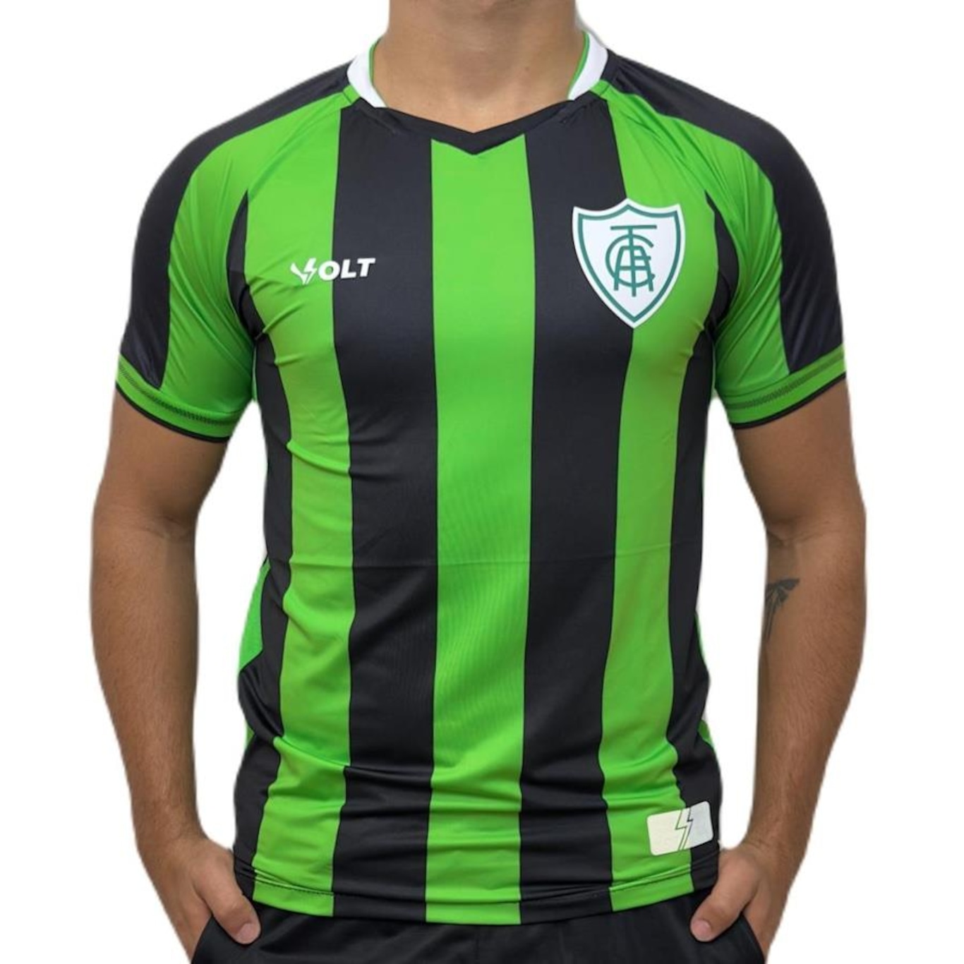 Camisa do América Mineiro Volt 2024 Uniforme 1 - Masculina - Foto 2