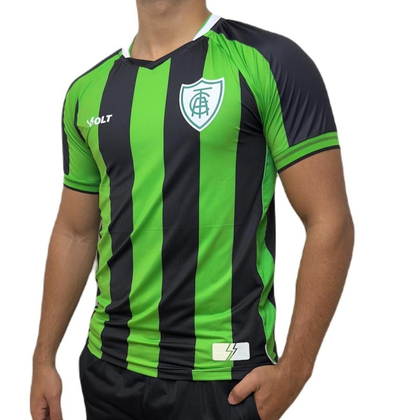 Camisa do América Mineiro Volt 2024 Uniforme 1 - Masculina - Foto 3