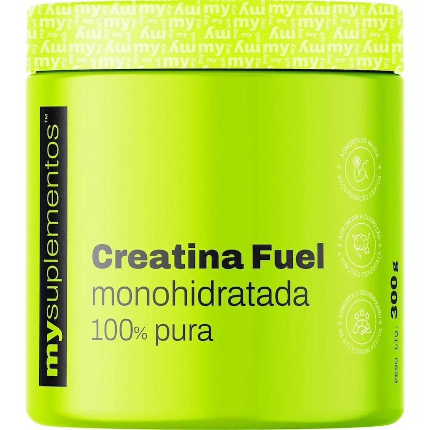 Creatina 100% Pura My Suplementos - 300G - Foto 1