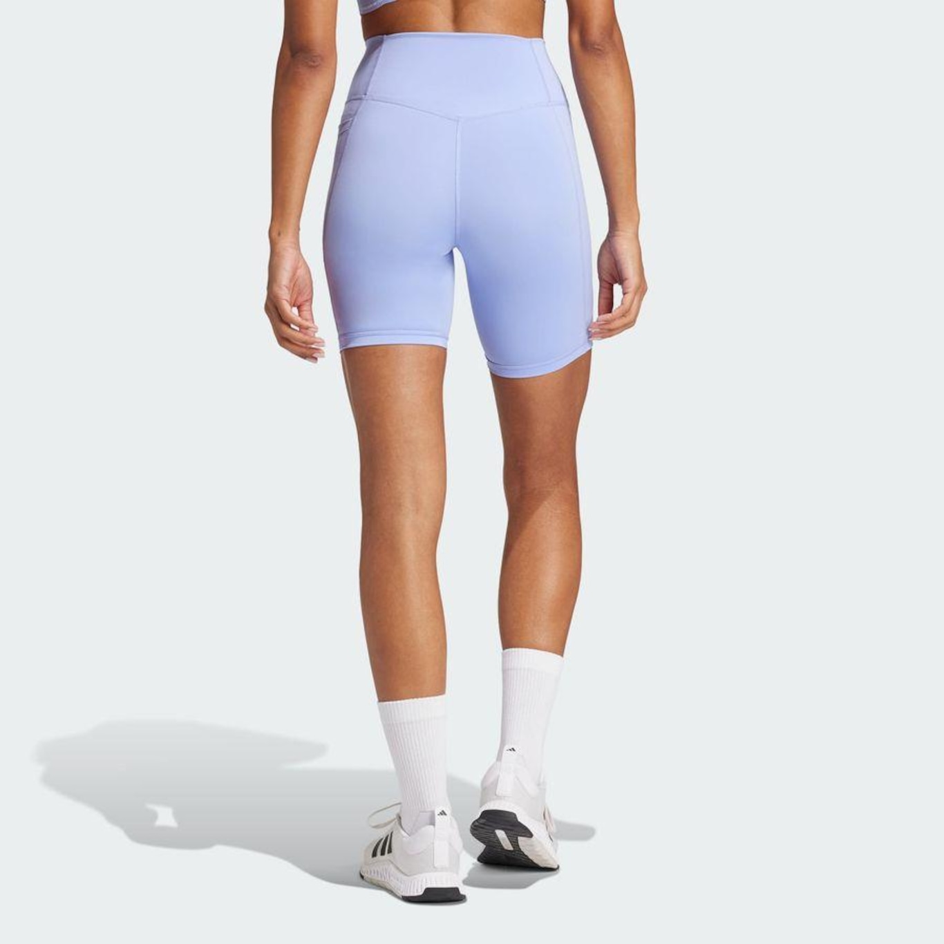 Shorts Legging adidas Bolso 7-Inch Optime Essentials - Feminino - Foto 5