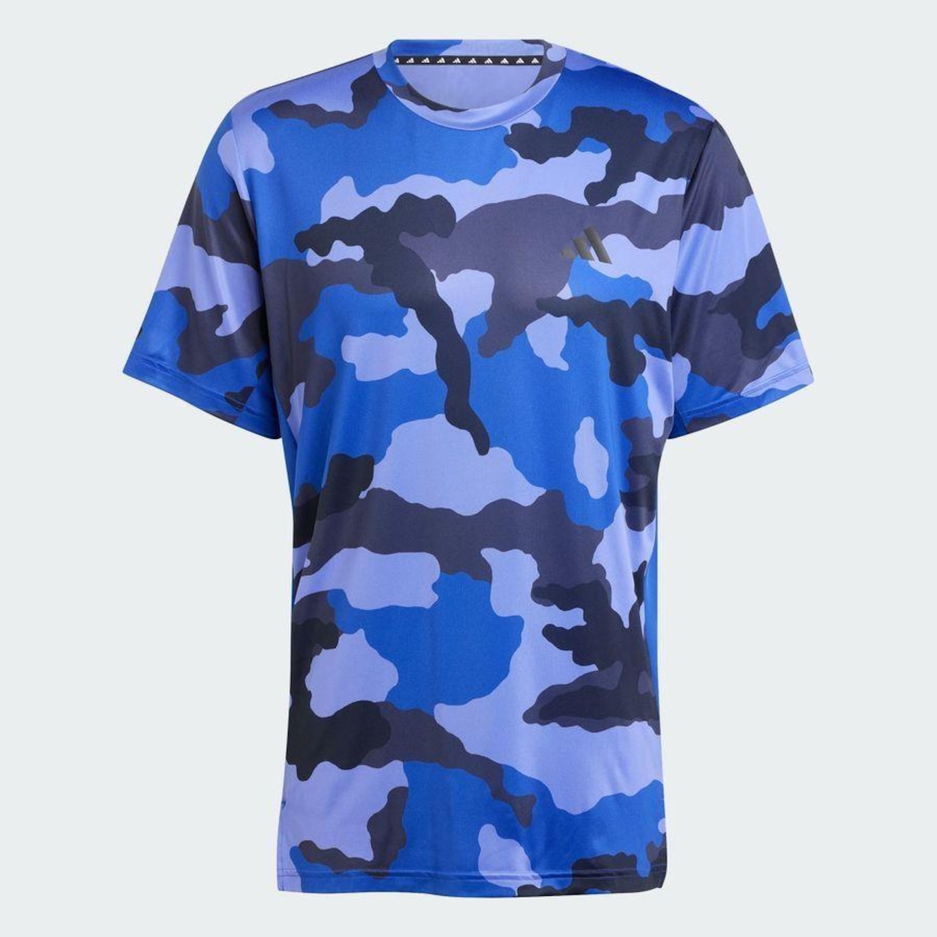 Camiseta adidas Estampada Train Essentials Camo - Masculina - Foto 4