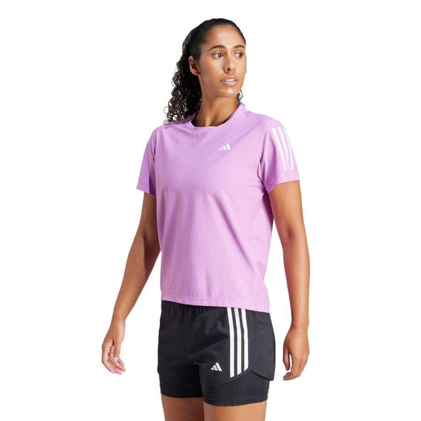 Camiseta adidas Own The Run - Feminina - Foto 1