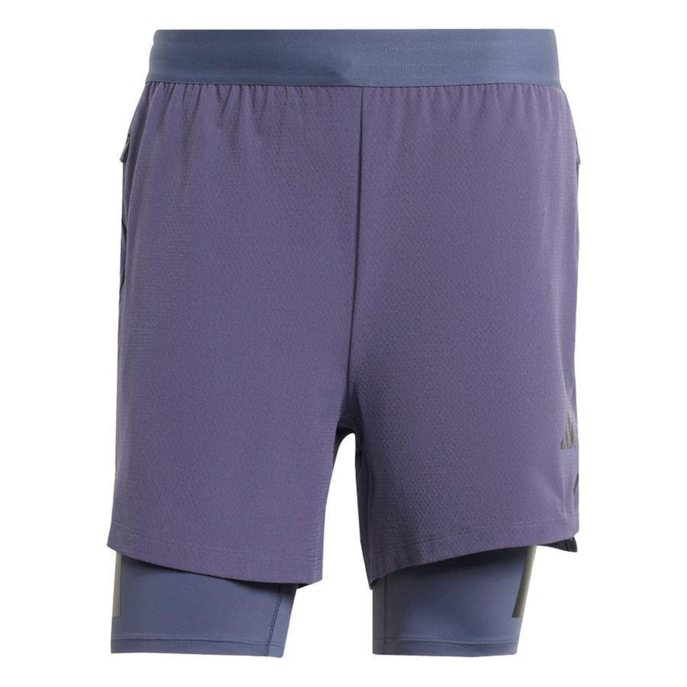 Shorts adidas Treino 2 Em 1 Power - Masculino - Foto 1