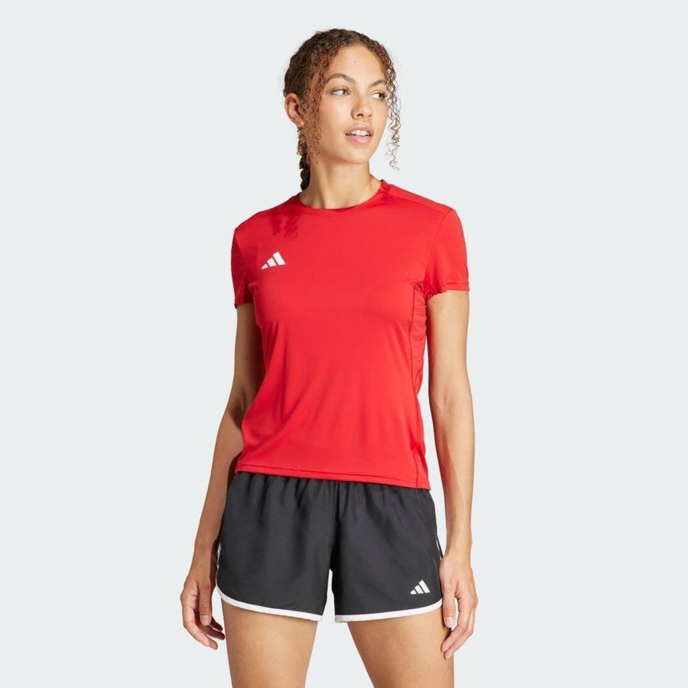 Camiseta adidas Corrida Adizero Essentials - Feminina - Foto 3