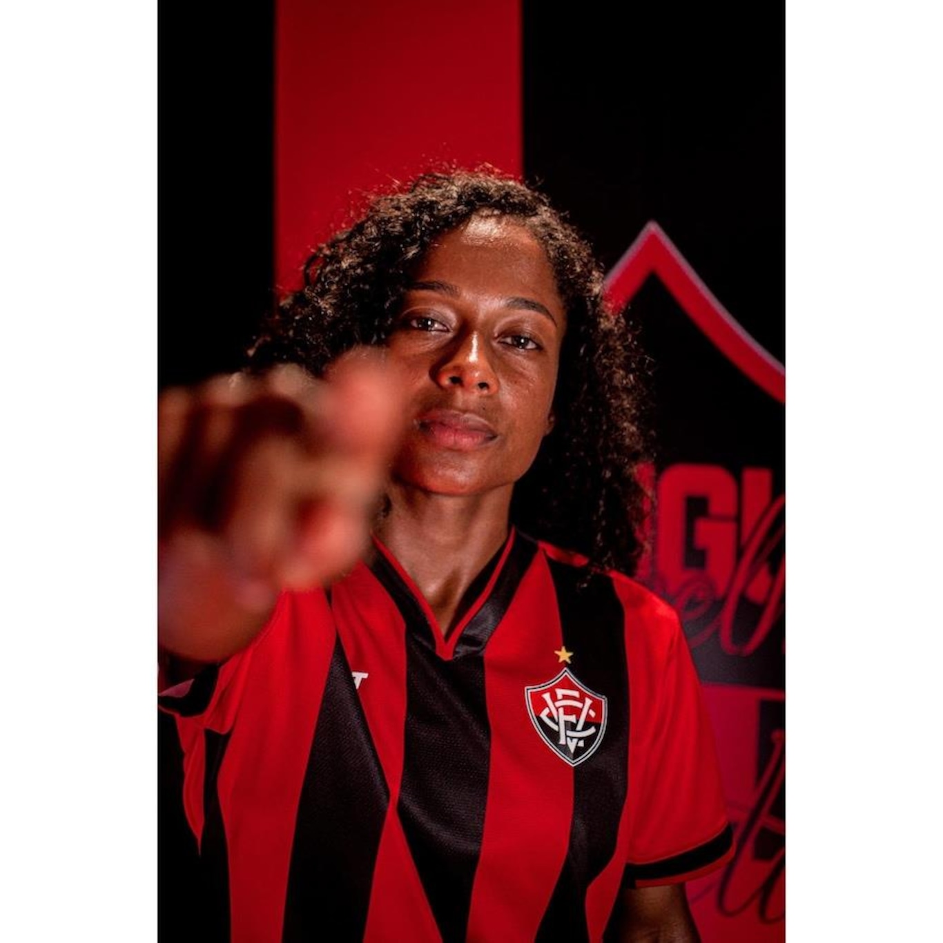 Camisa do Vitória 1 2024 Jogo Volt - Feminina - Foto 1