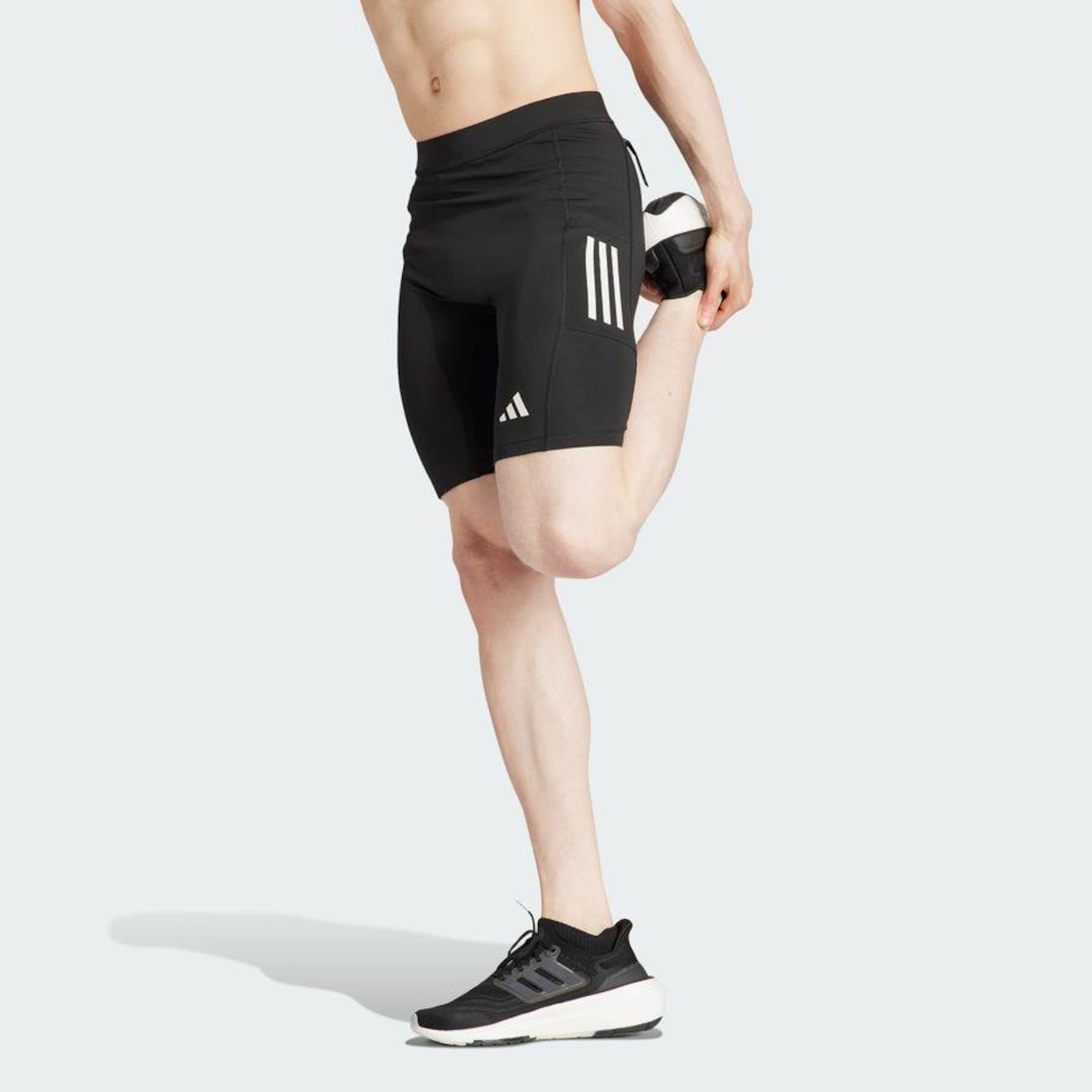 Shorts Legging adidas Own The Run - Masculino - Foto 3