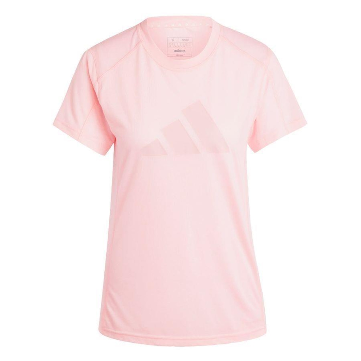 Camiseta adidas Train Essentials Big Performance Logo - Feminina - Foto 1