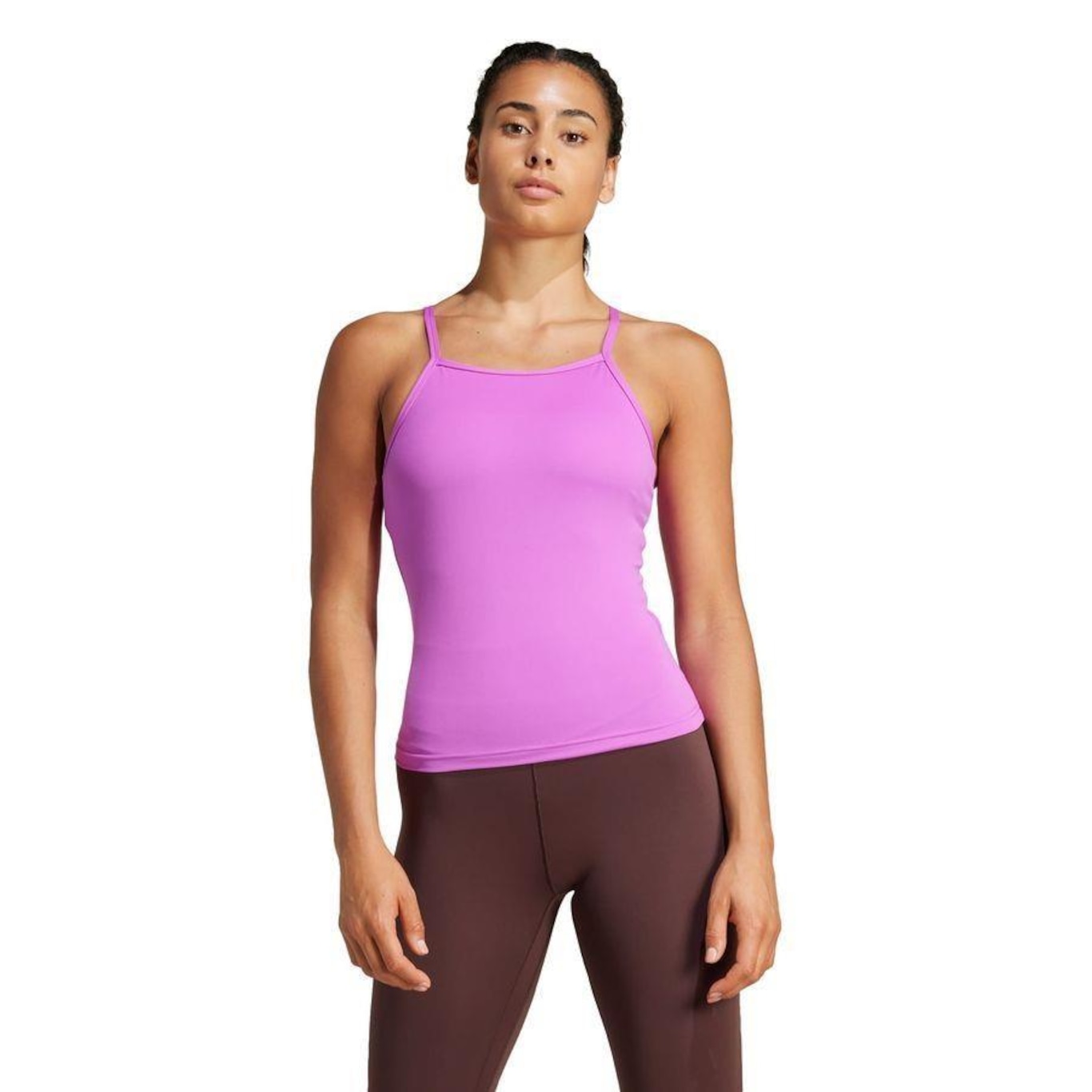 Camiseta Regata adidas Yoga - Feminina - Foto 2