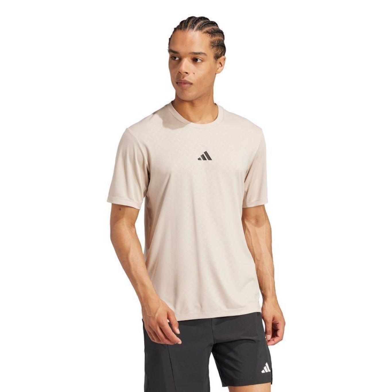 Camiseta adidas Power Workout - Masculina - Foto 2