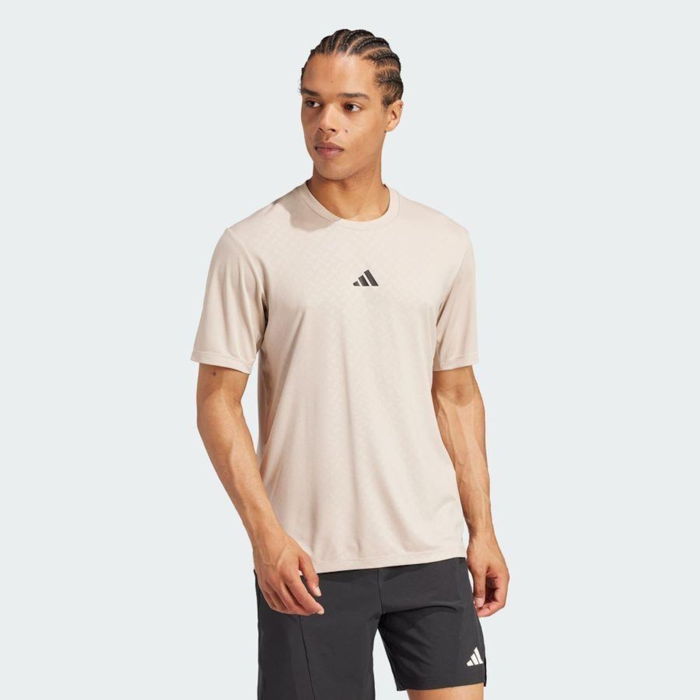 Camiseta adidas Power Workout - Masculina - Foto 3