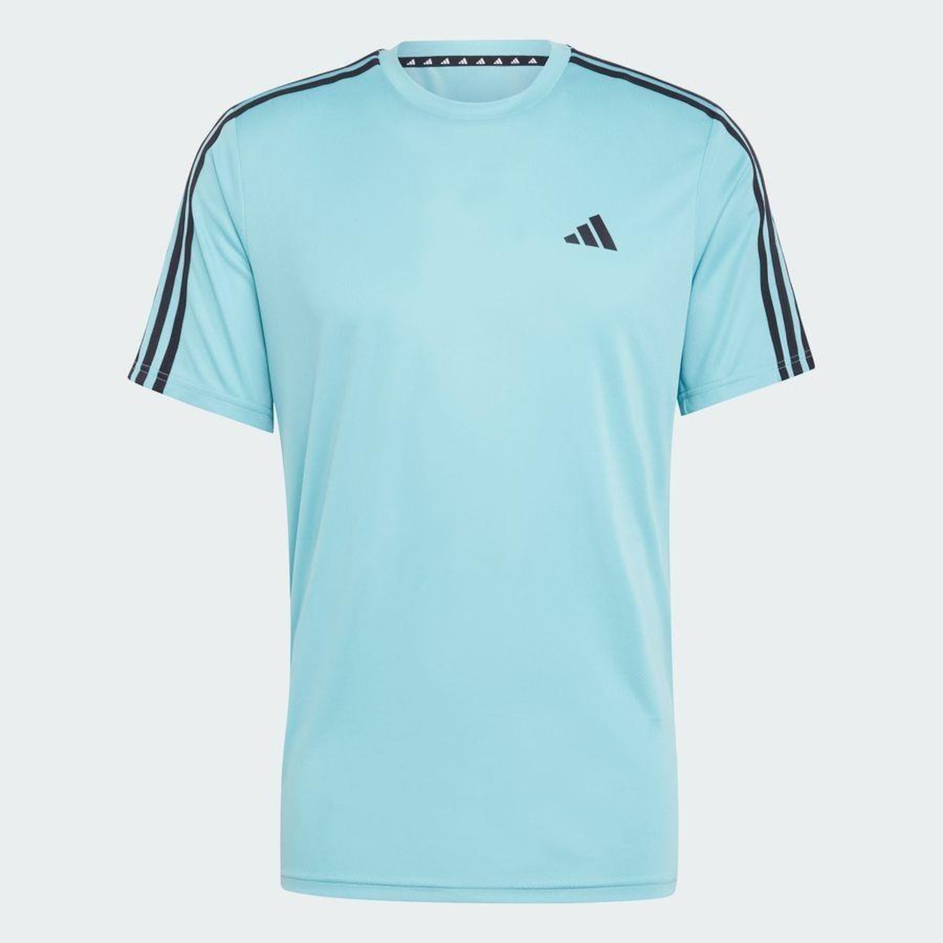 Camiseta adidas Train Essentials 3-Stripes - Masculina - Foto 4