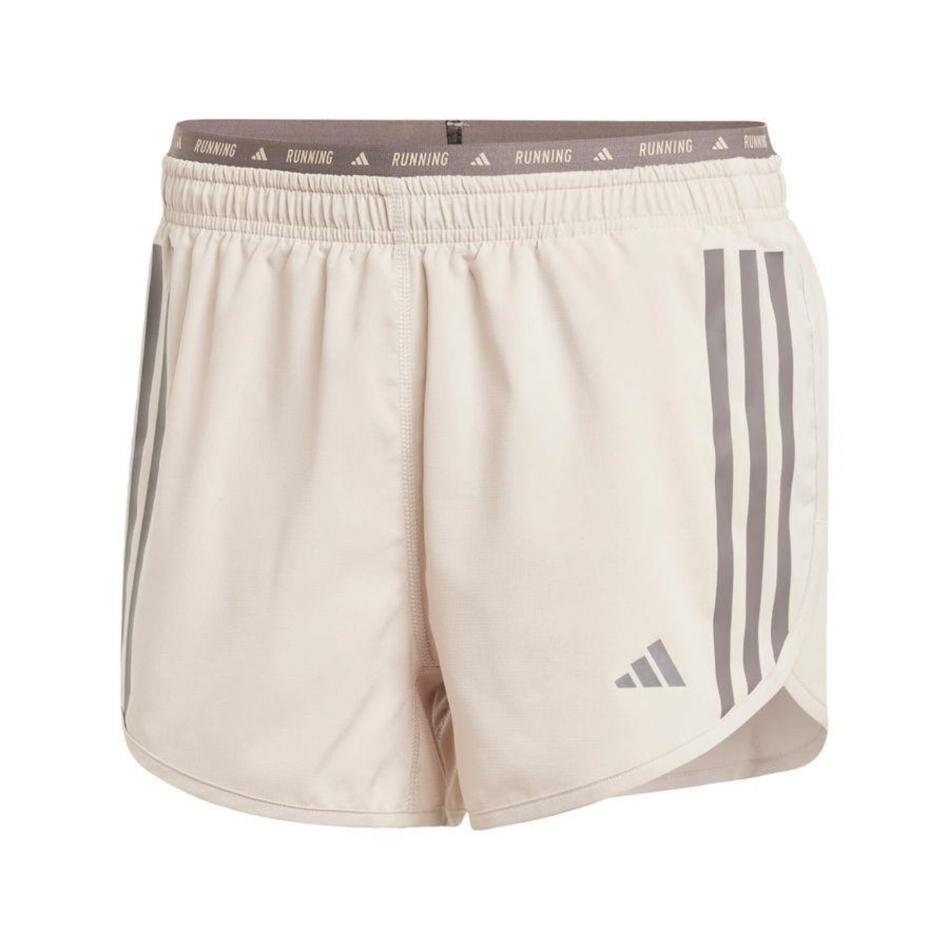 Shorts adidas Own The Run Três Listras - Feminino - Foto 1