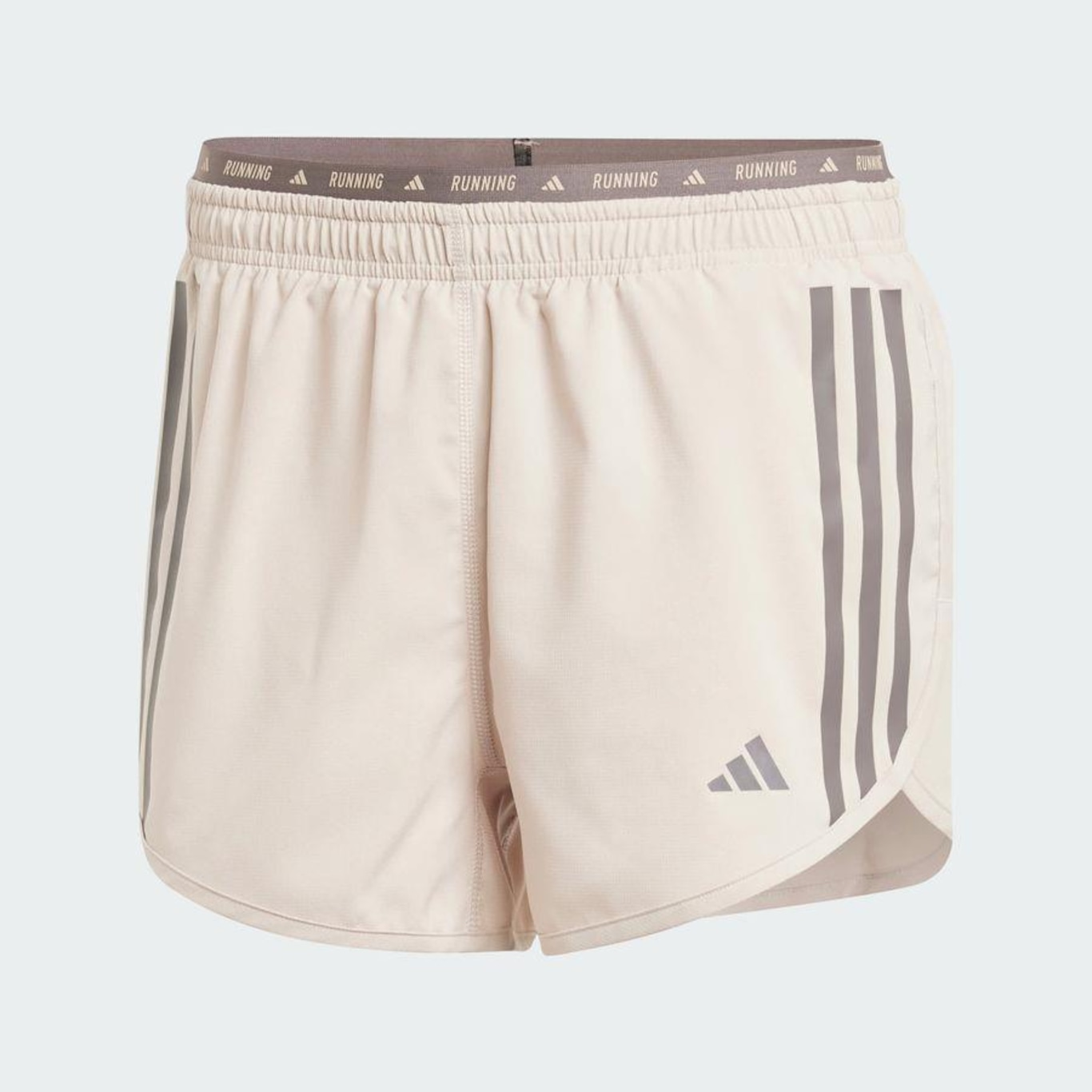 Shorts adidas Own The Run Três Listras - Feminino - Foto 4