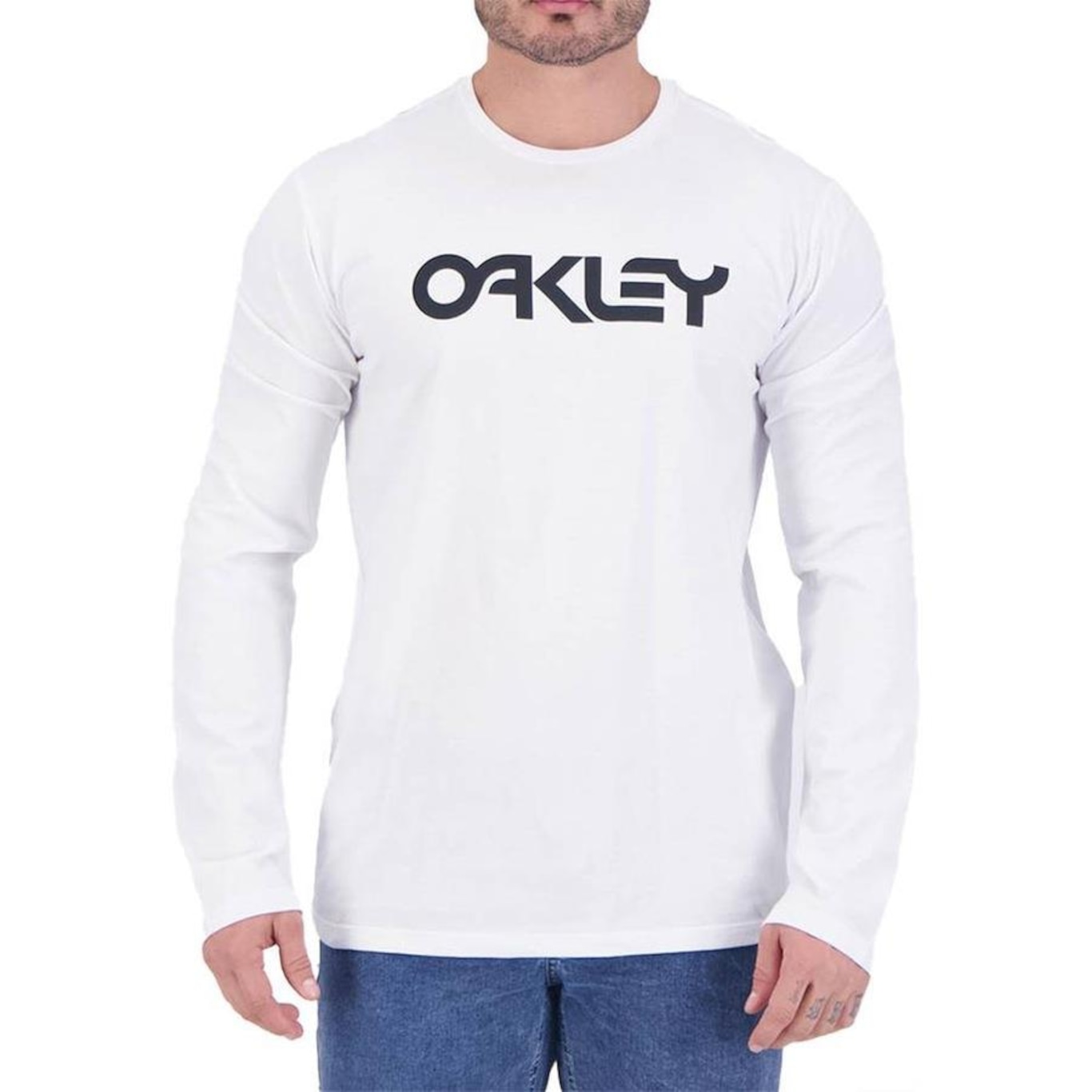 Camiseta Oakley Manga Longa Mark Ii Ls Wt24 - Masculina - Foto 1