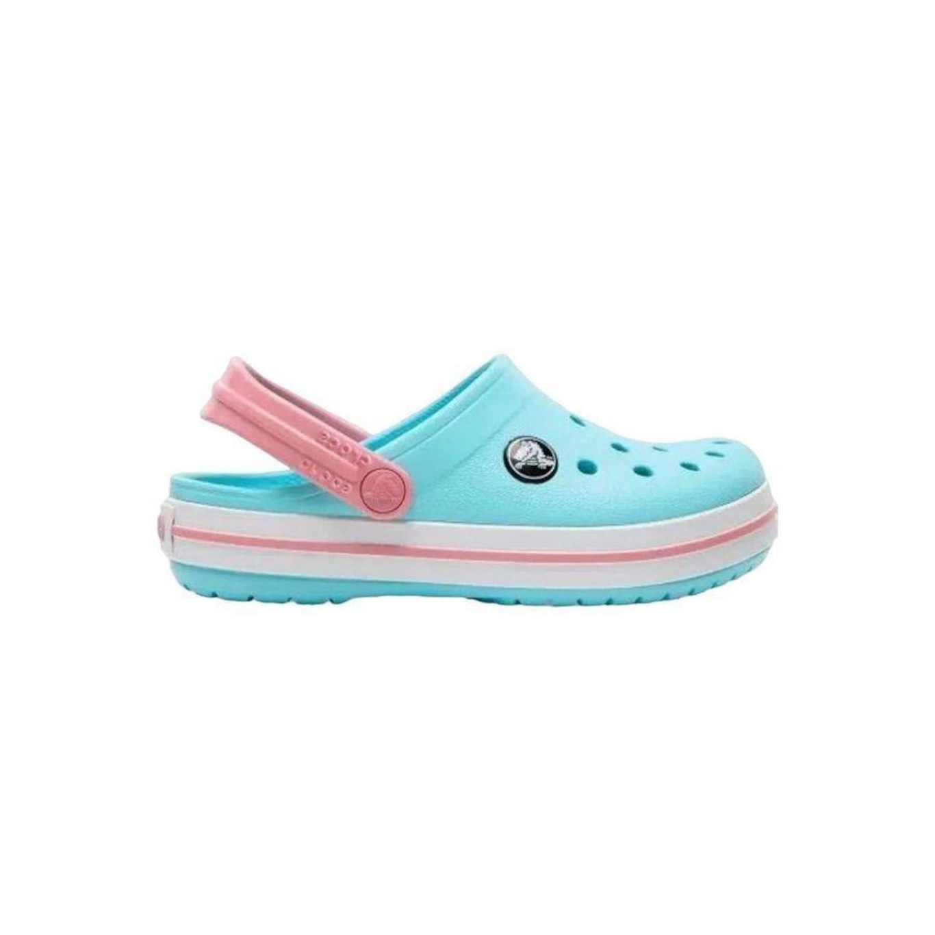 Sandália Crocs Infantil Croband Clog K 207006-4S3 - Foto 1