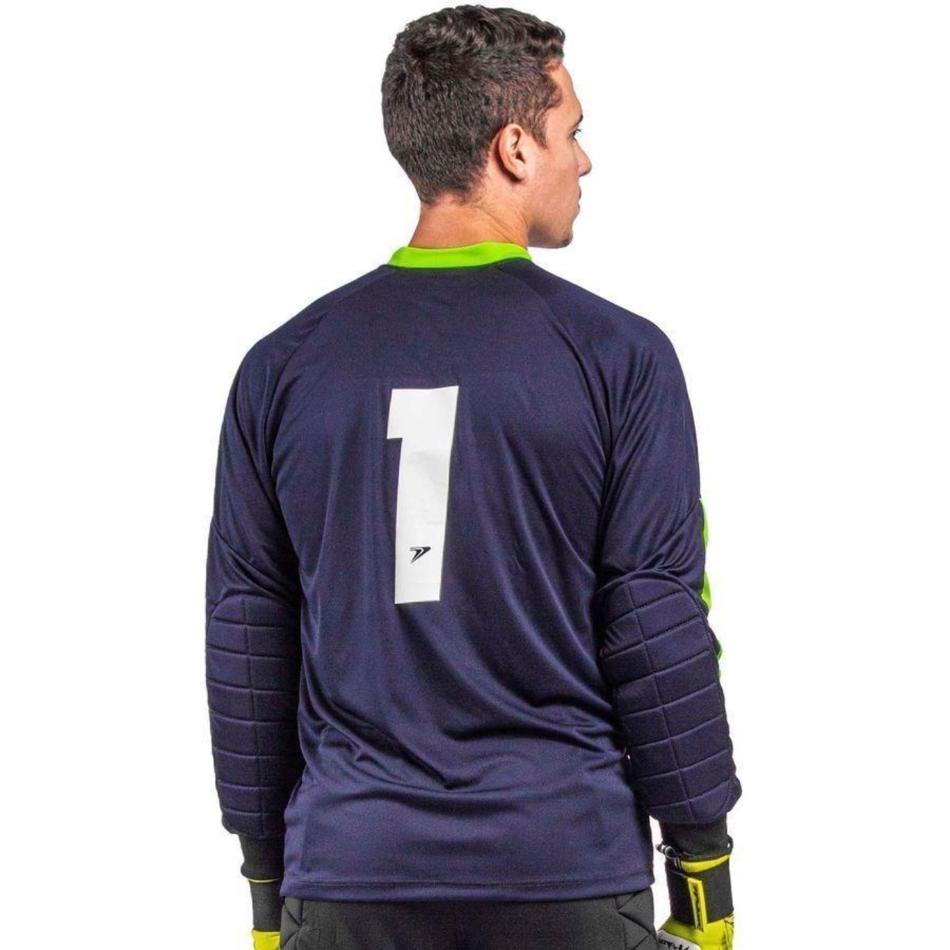 Camiseta Poker Manga Longa Goleiro Shard - Masculina - Foto 4