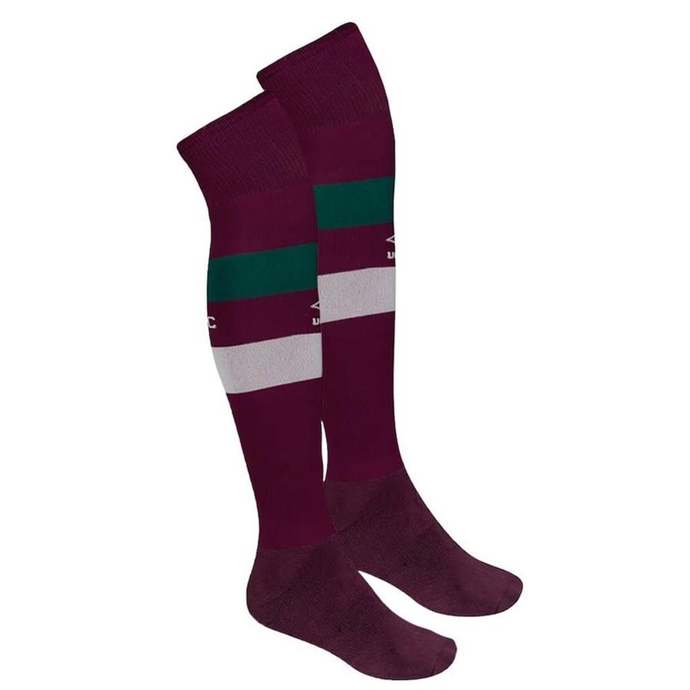 Kit de Meiões do Fluminense Umbro com 2 Pares - Adulto - Foto 3