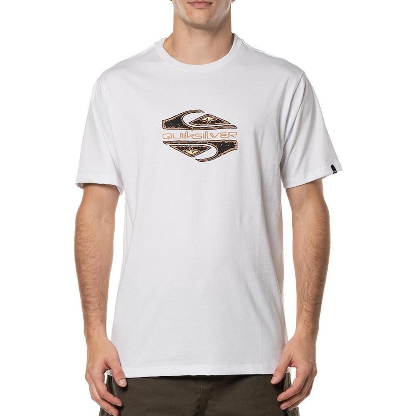 Camiseta Quiksilver Diamond - Masculina - Foto 1