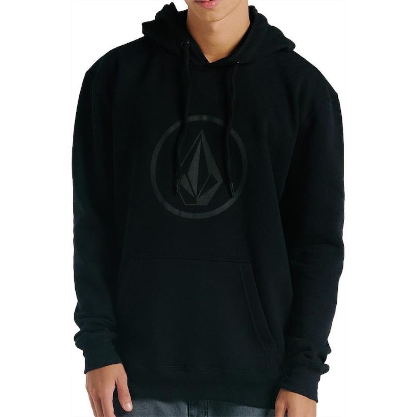 Blusão de Moletom com Capuz Volcom Volstoned - Masculino - Foto 1