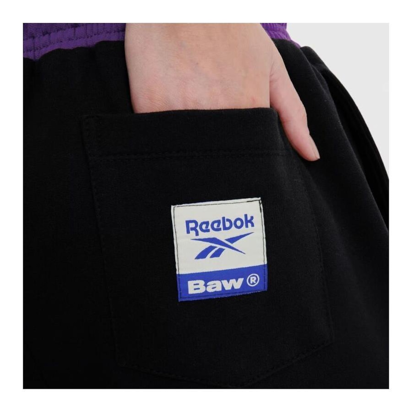 Calça Baw Track Baw X Reebok - Feminina - Foto 4