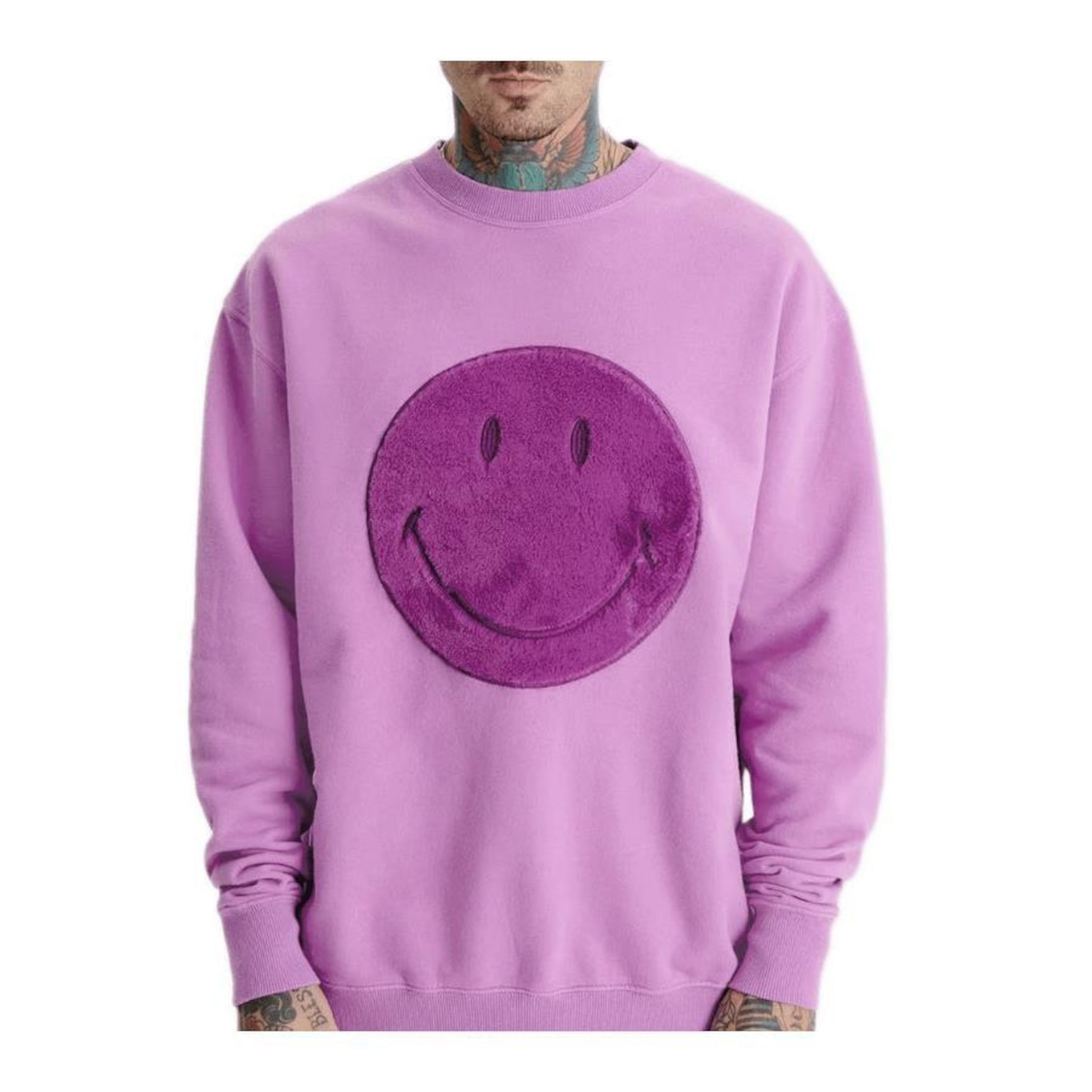 Blusão sem Capuz Baw Clothing Smiley Fury - Feminino - Foto 1