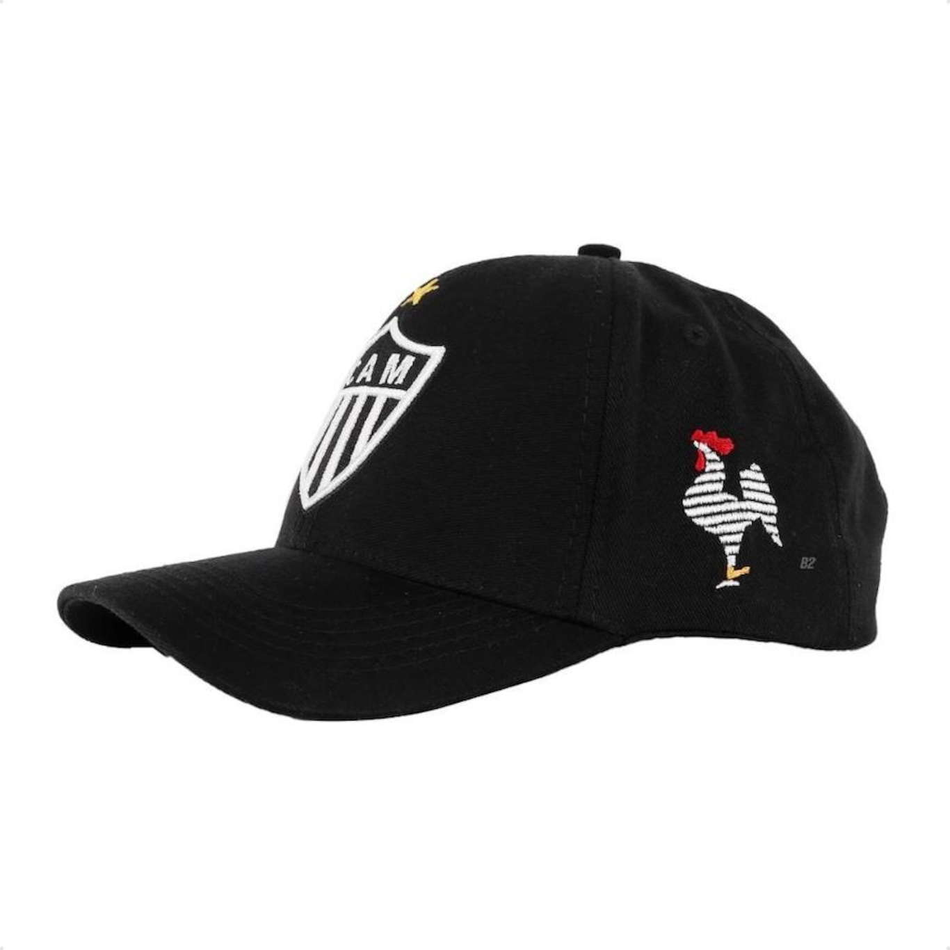 Boné Aba Curva Atlético Mineiro Oficial Logo - Snapback - Adulto - Foto 2