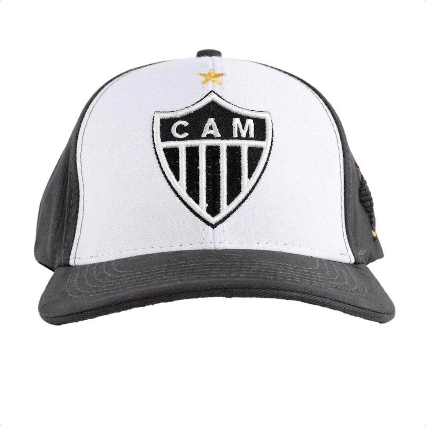 Boné Aba Curva Atlético Mineiro Oficial Logo - Snapback - Adulto - Foto 1