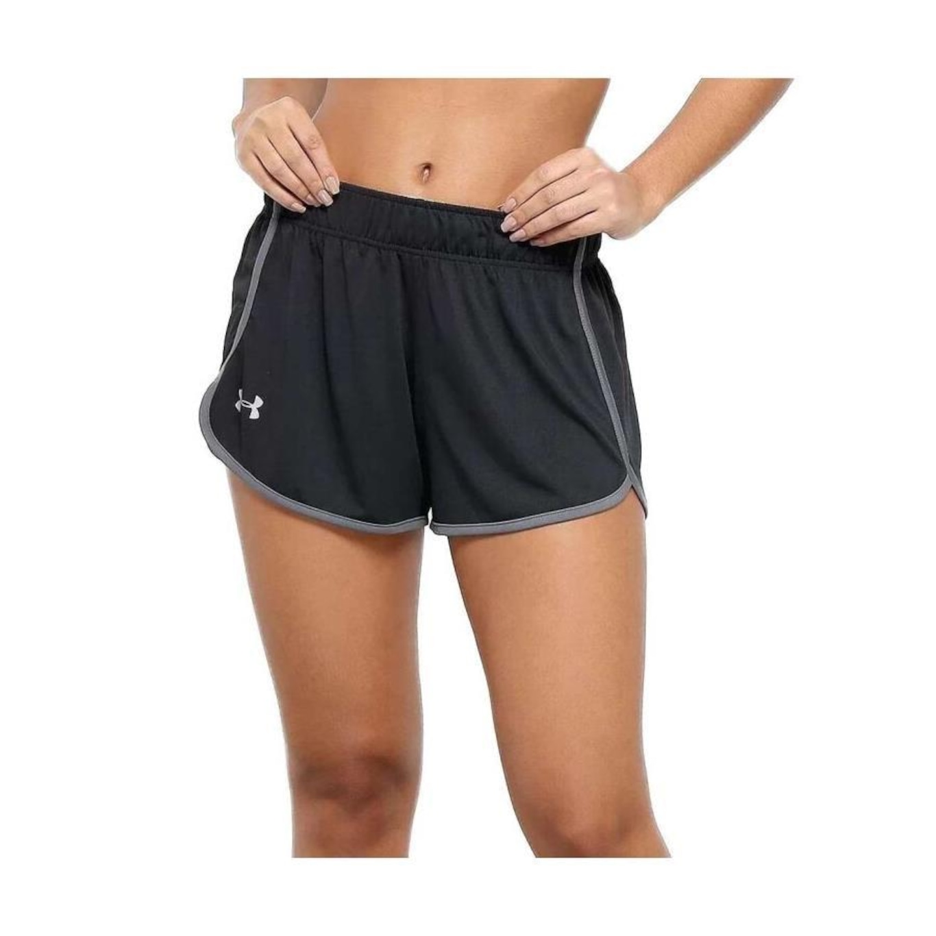 Shorts Under Armour Mesh 5In - Feminino - Foto 1