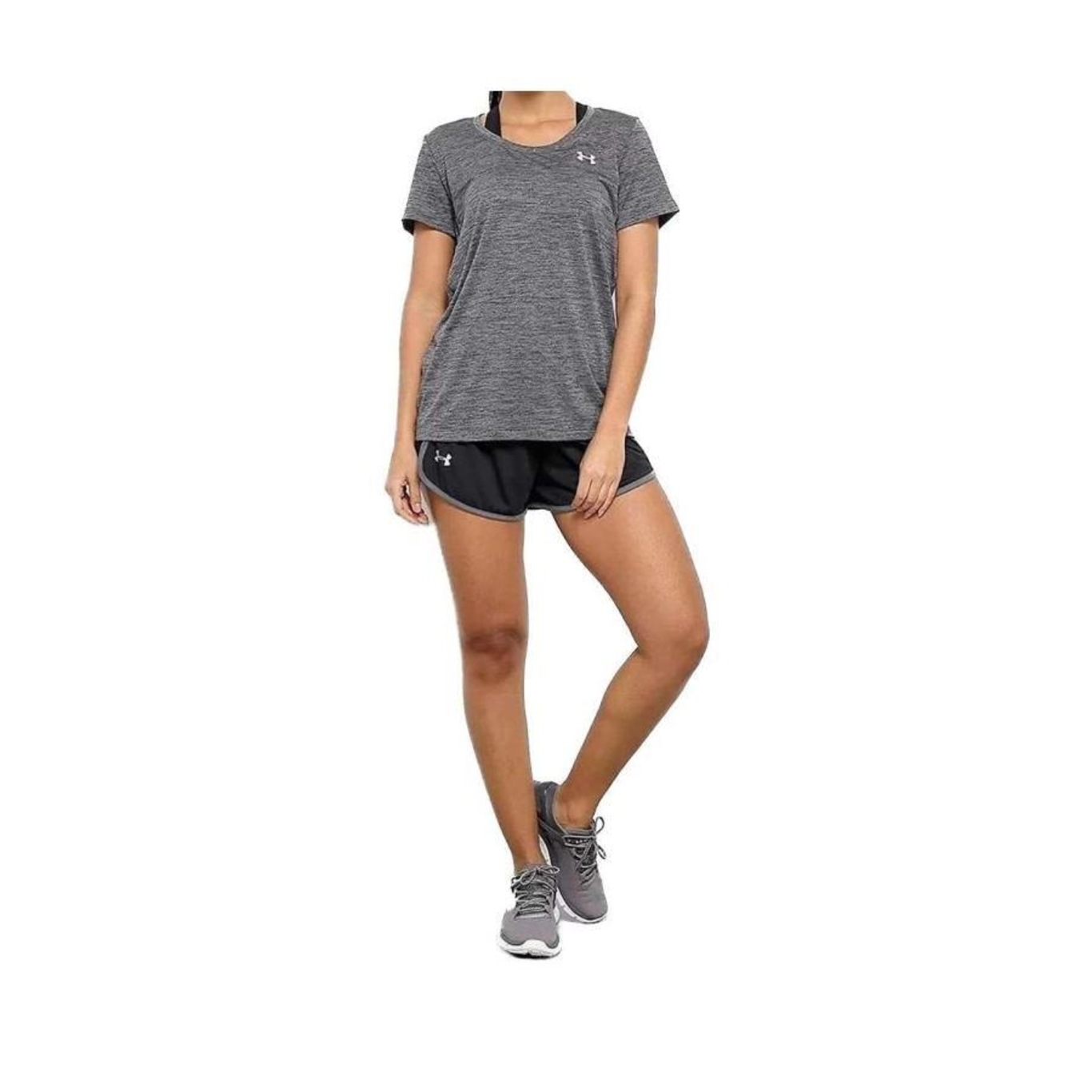 Shorts Under Armour Mesh 5In - Feminino - Foto 3