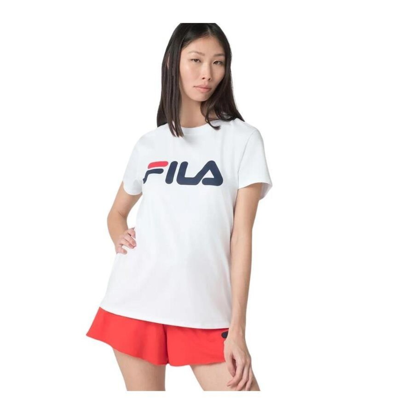 Camiseta Fila Letter Premium - Feminina - Foto 1