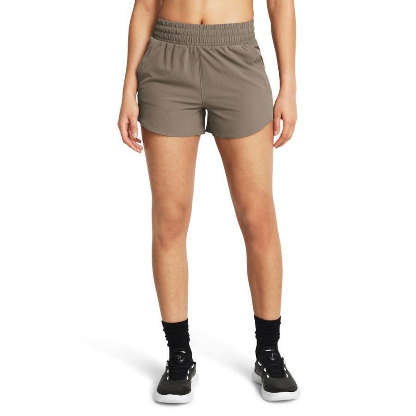 Shorts de Corrida Under Armour Flex Woven - Feminino - Foto 1