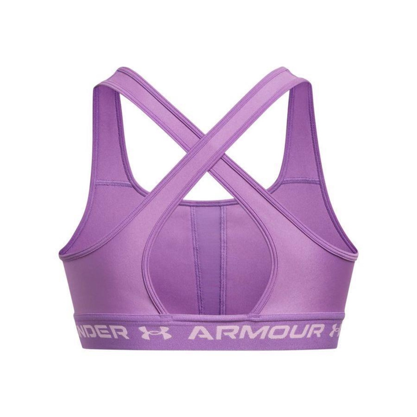 Top de Treino Under Armour Crossback Mid - Feminino - Foto 4