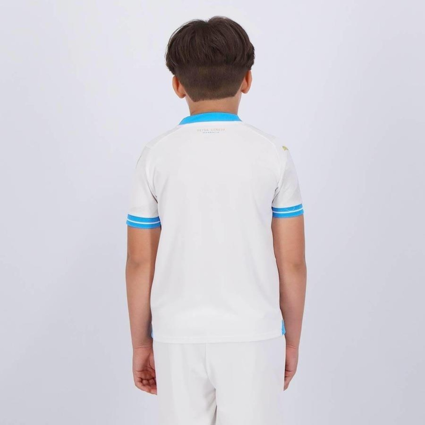 Camisa do Olympique de Marseille Home 2024 Puma - Infantil - Foto 1