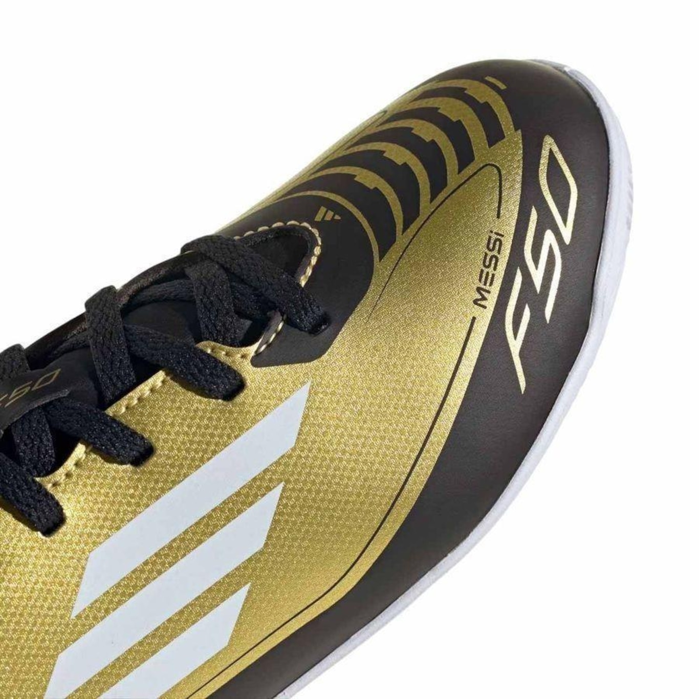 Chuteira Futsal adidas F50 Club In Messi Júnior - Foto 6