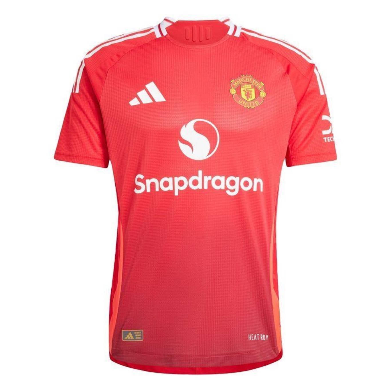 Camisa 1 Manchester United 24/25 Authentic adidas - Masculina - Foto 1