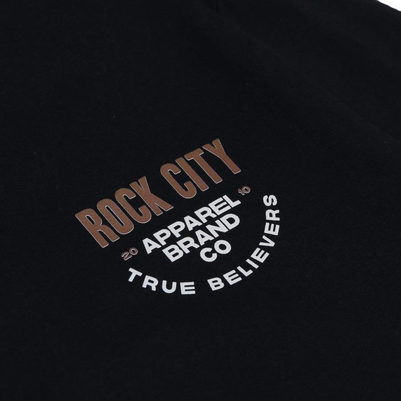 Camiseta Manga Longa Rock City Apparel True Believers - Masculina - Foto 4