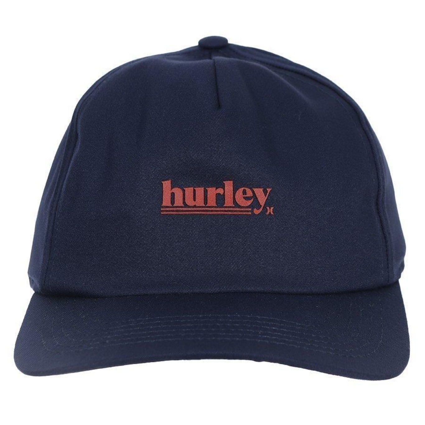 Boné Aba Curva Hurley Puff - Strapback - Adulto - Foto 1