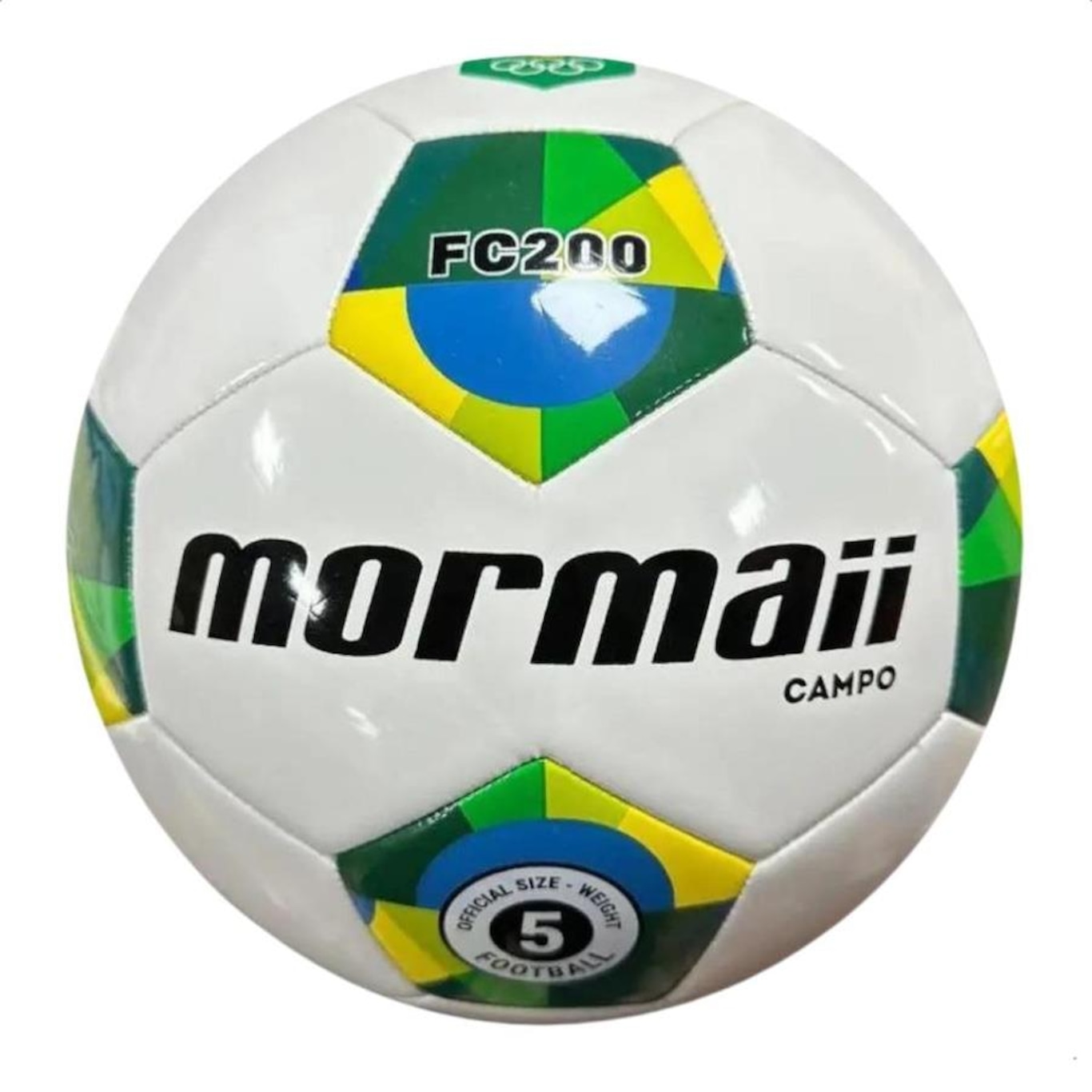 Bola de Futebol de Campo Oficial Mormaii Fc200 Time Brasil 2024 - Foto 1