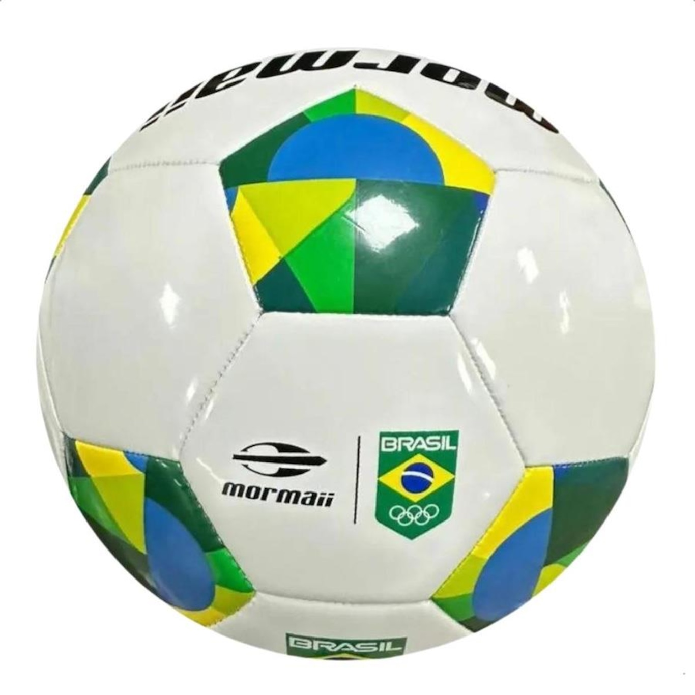 Bola de Futebol de Campo Oficial Mormaii Fc200 Time Brasil 2024 - Foto 3