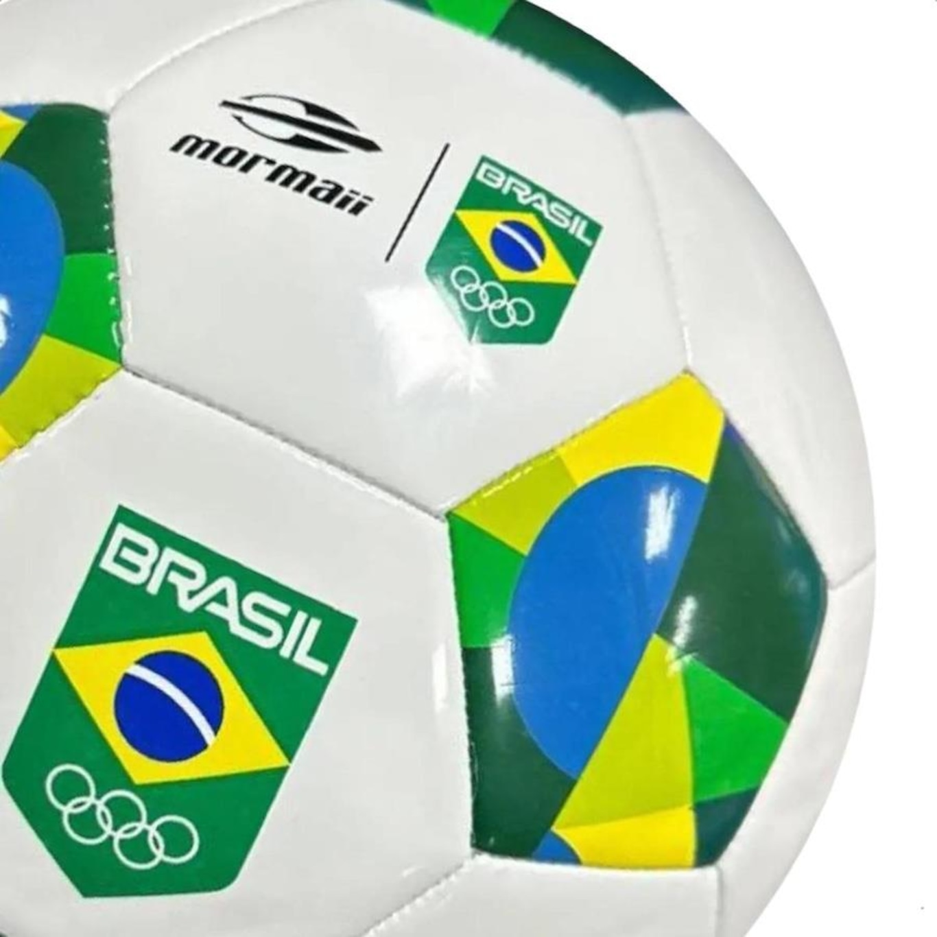 Bola de Futebol de Campo Oficial Mormaii Fc200 Time Brasil 2024 - Foto 5