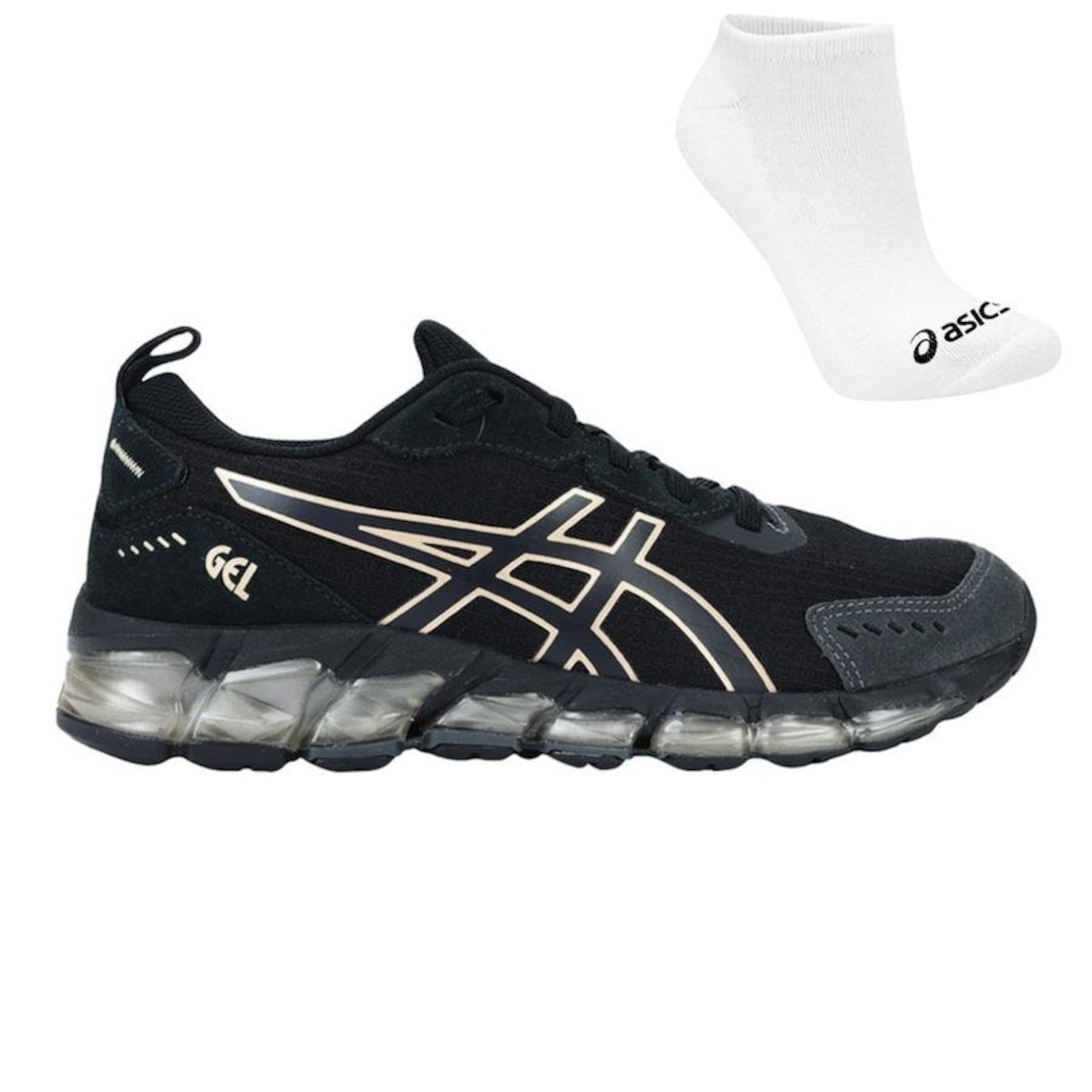 Kit Tênis Asics Gel-Quantum 360 Ctw + Par de Meias - Feminino - Foto 1