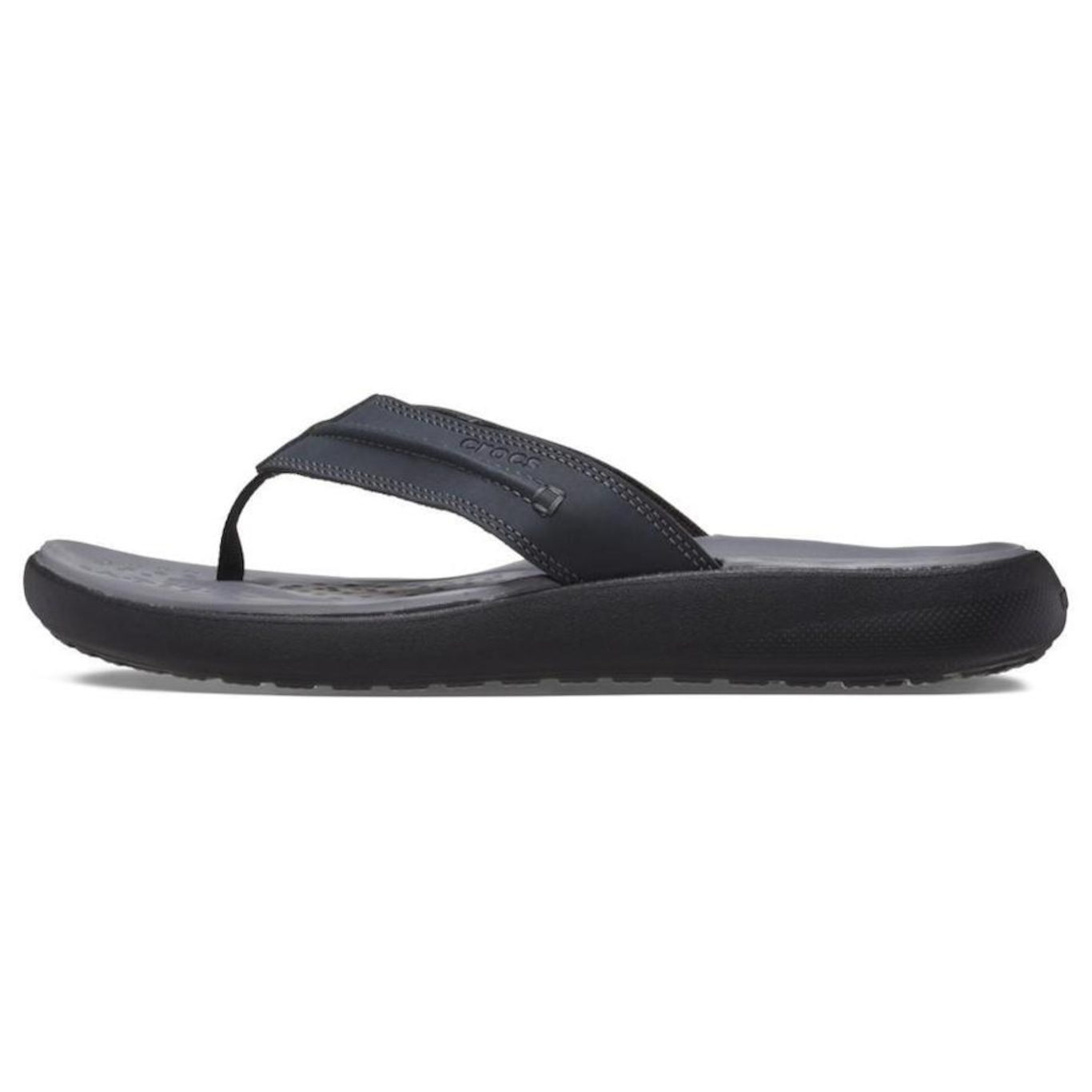 Chinelo Crocs Yukon Vista Ii Lr Flip Black - Masculino - Foto 3