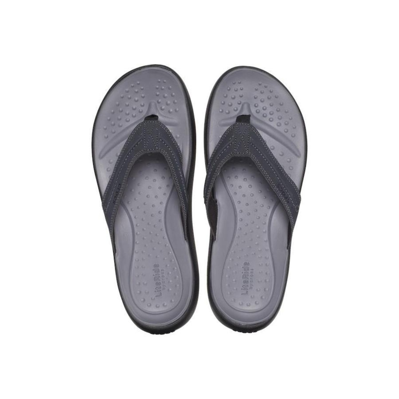 Chinelo Crocs Yukon Vista Ii Lr Flip Black - Masculino - Foto 5